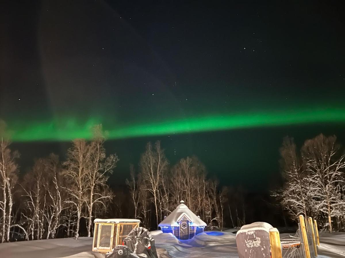 Vila Stor Hytte I Olderfjord Russenes Exteriér fotografie